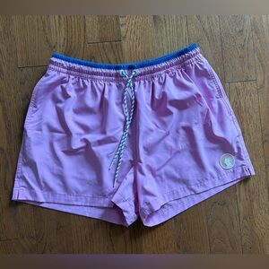 Chubbies Pink Men’s 4” Swim Trunks Shorts